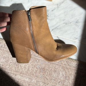 Lucky Brand Leather Booties